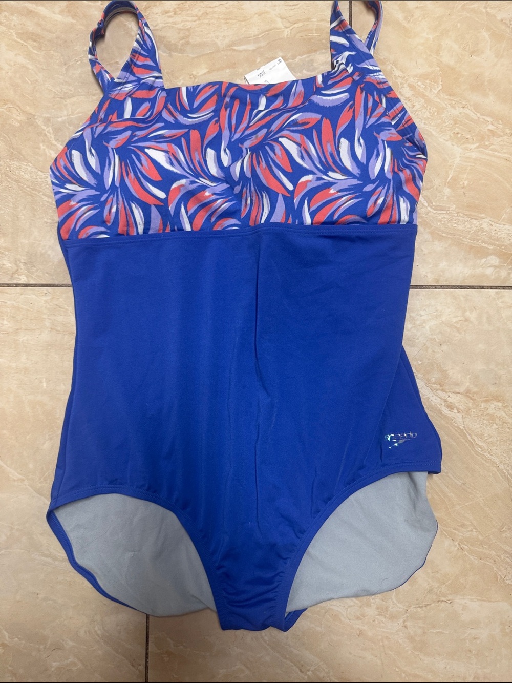 Speedo Light Blue Swimwear Top